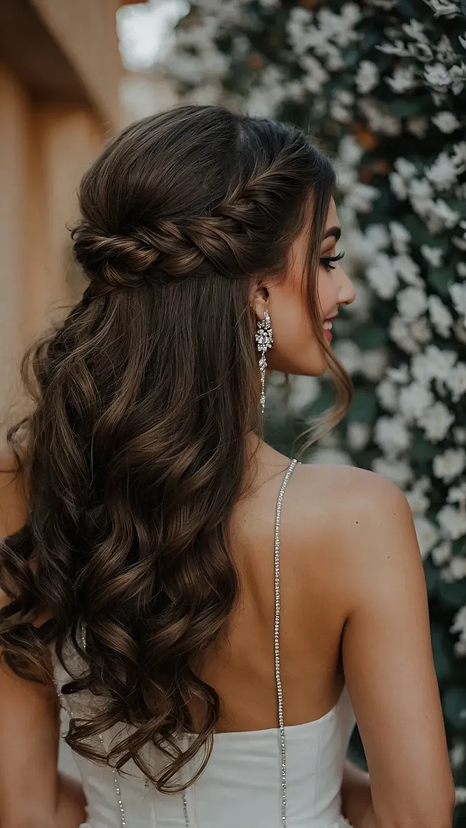 Half Up Magic for Prom