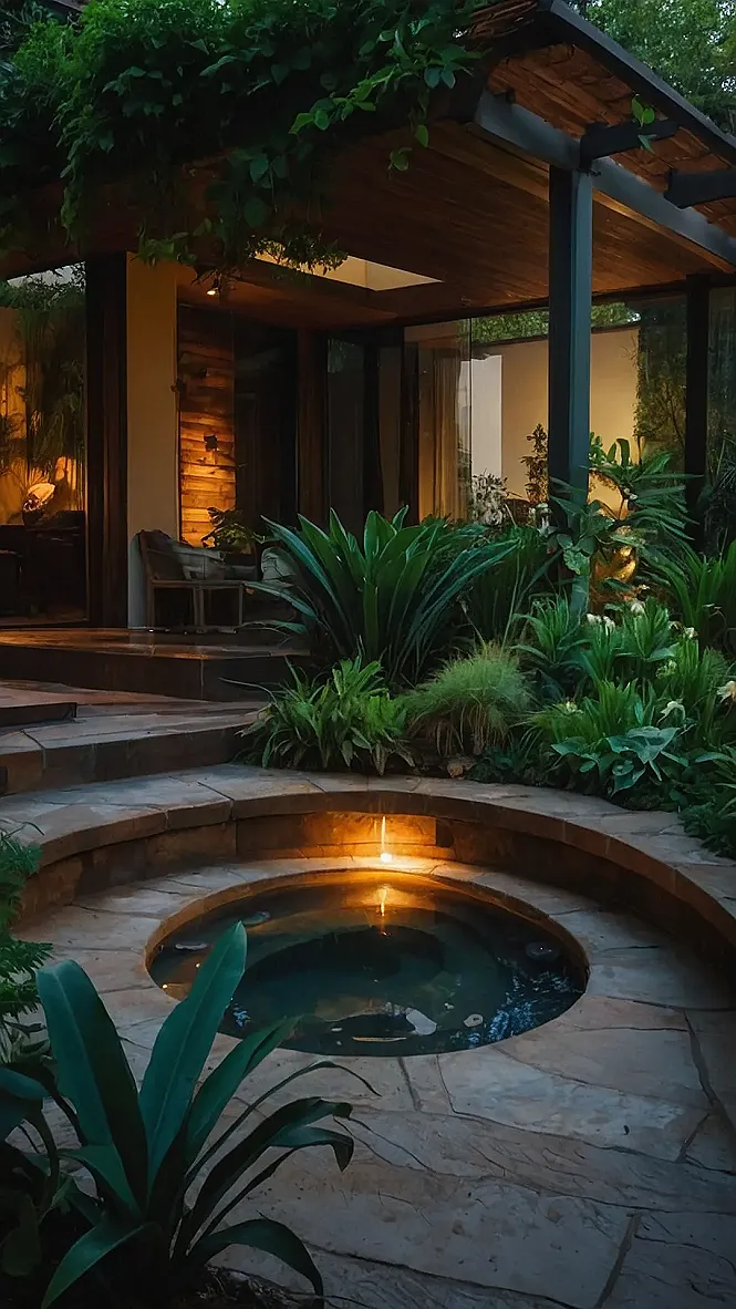 Brick Path Paradise: