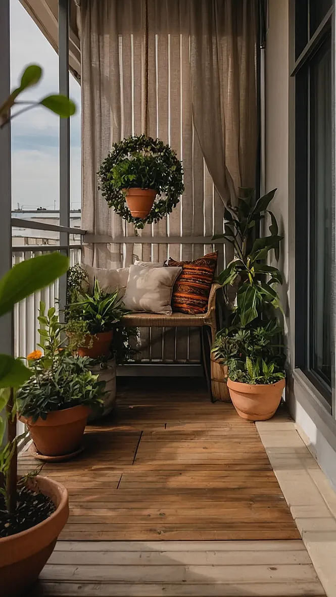 Plant-Powered Balcony