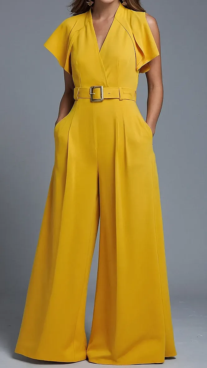Jumpsuit: Polished Perfection