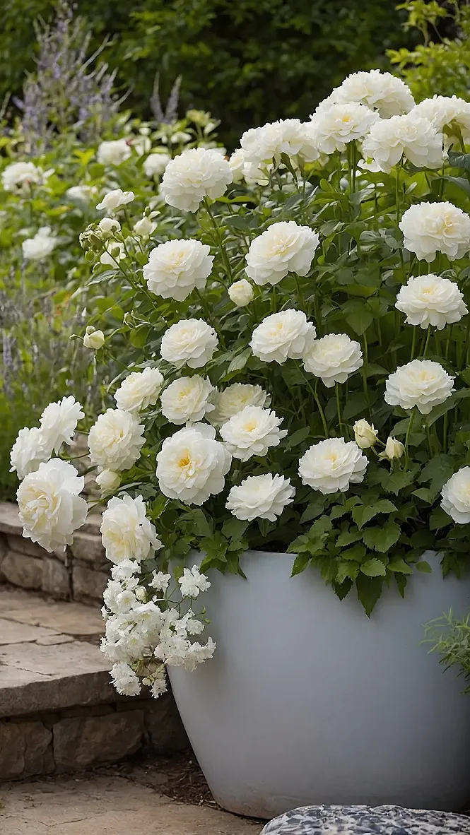 Where White Meets Verdant