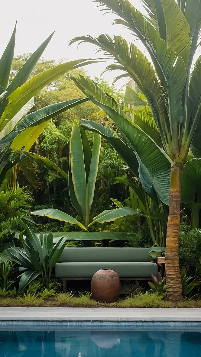 Tropical Paradise: A Garden That's a Jungle-ly Good Time!: