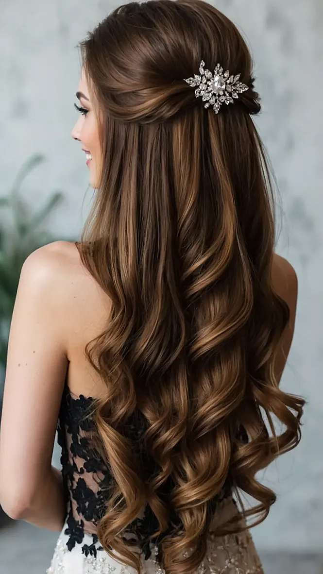 Half Up, All Set for Prom Night