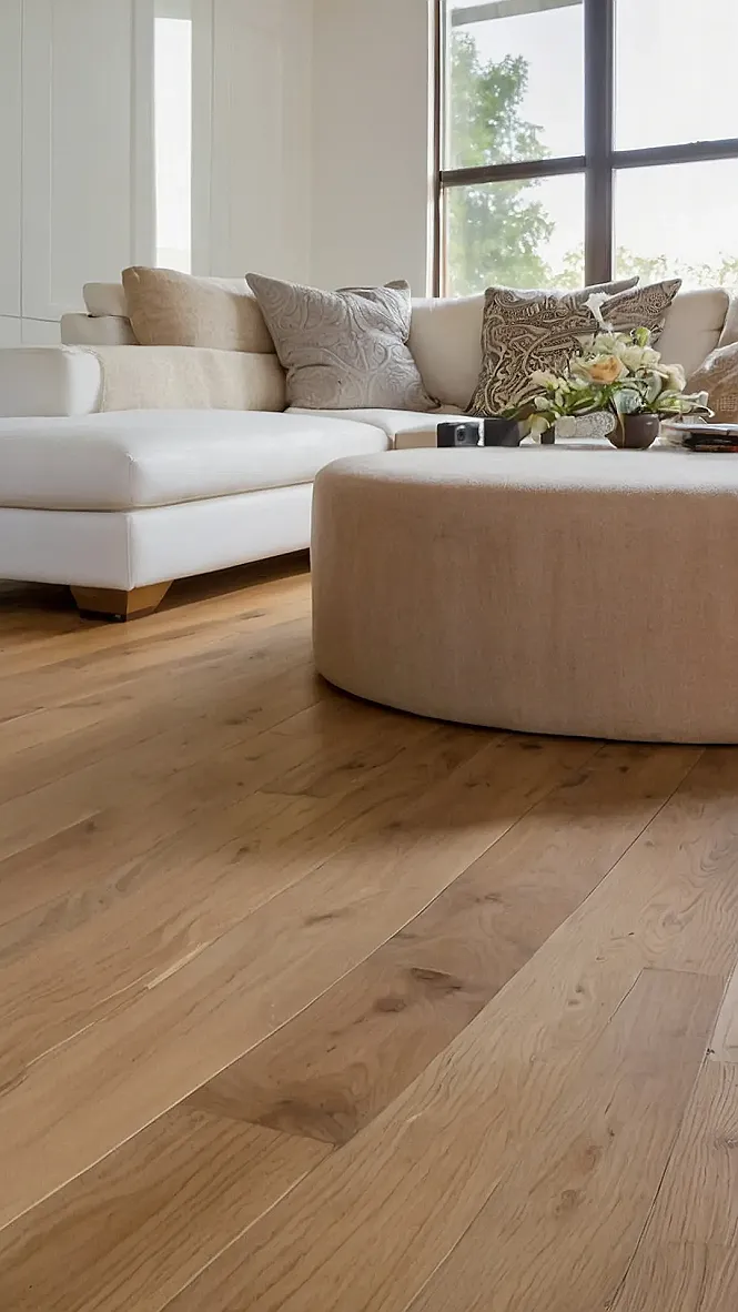 Sunlit Hardwood Floors