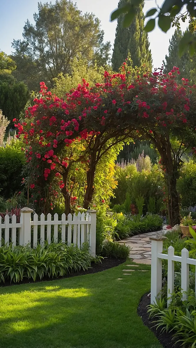 My Green & White Happy Place