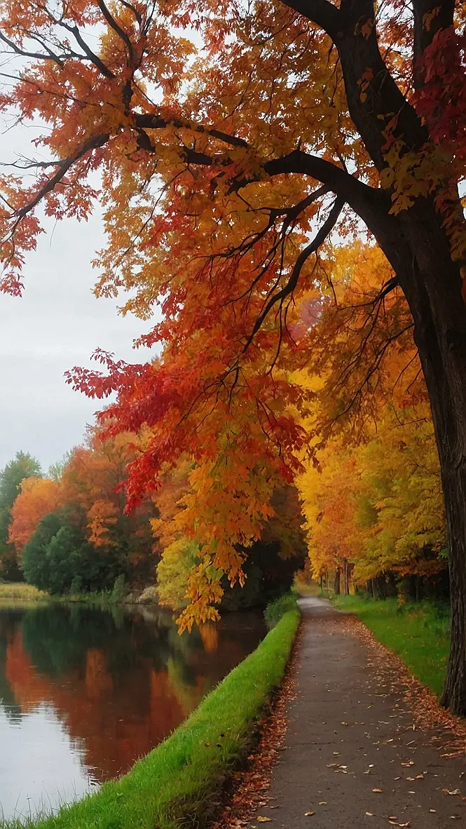 Fall's Fancy Footpath: