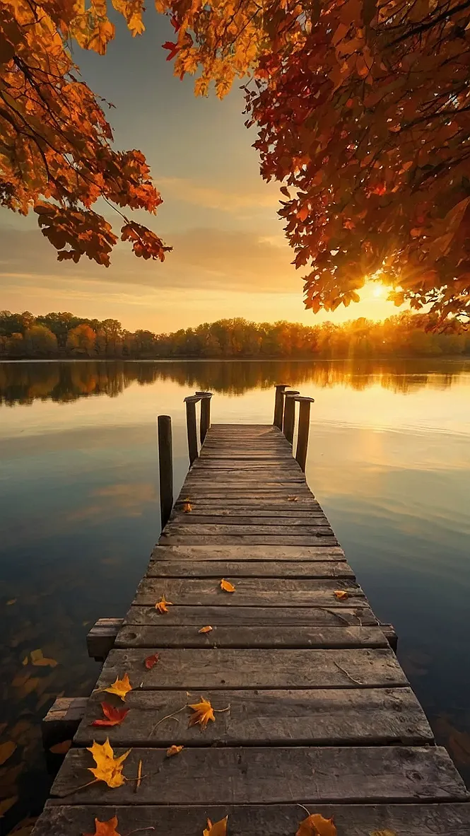 Autumn's Golden Passage: