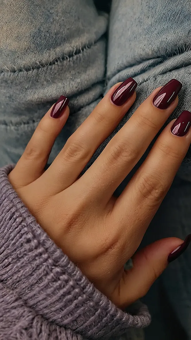 Burgundy: Nail Perfection