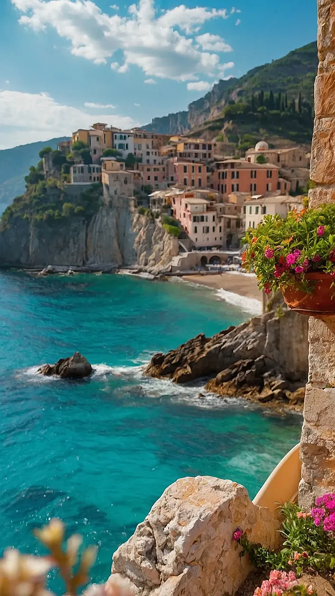 Mangia, Prega, Wallpaper