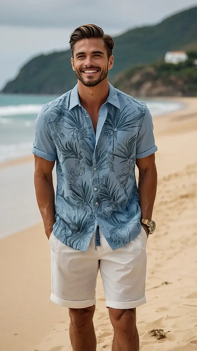Beach Buttoned
