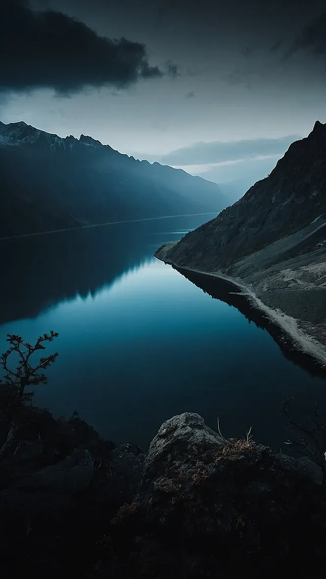 Midnight's Mystical Embrace