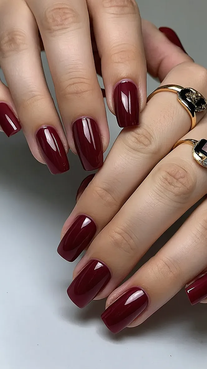 Velvet Merlot Manicure