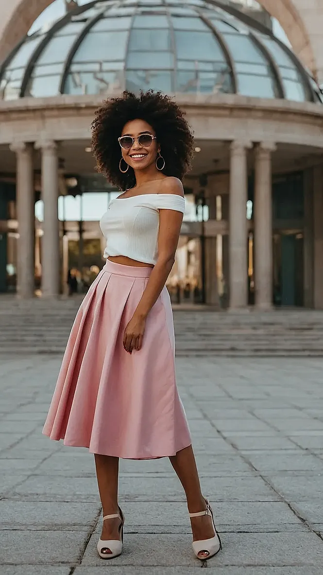 Pink Skirt Symphony
