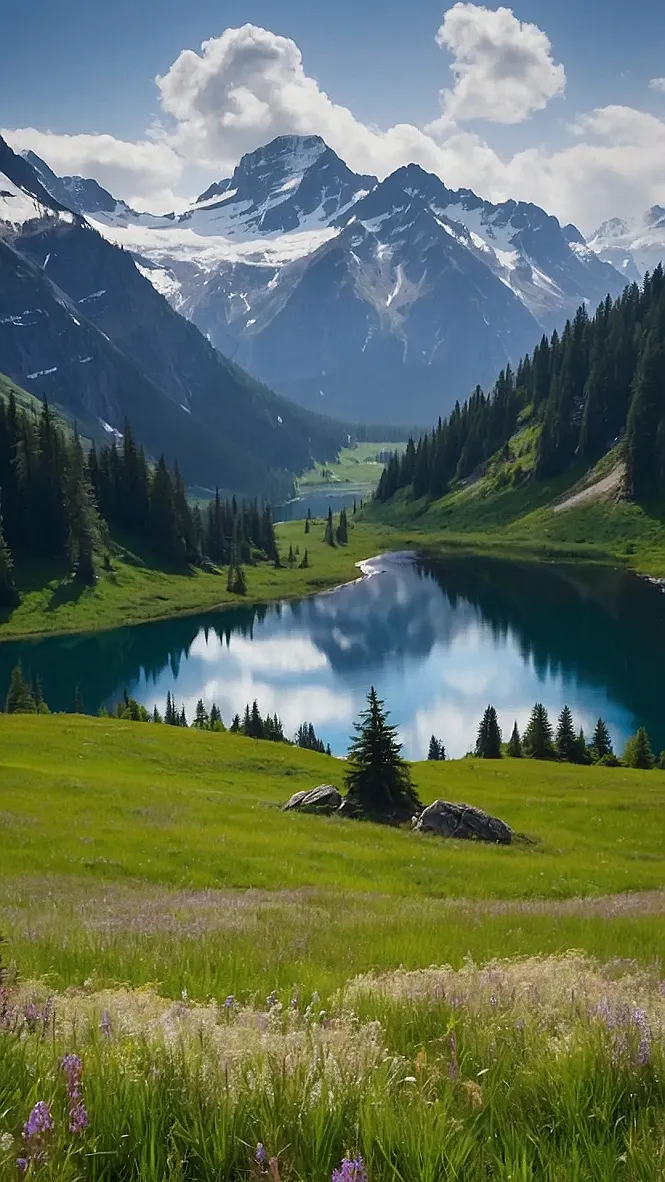 Breathtaking Mountain Wallpaper