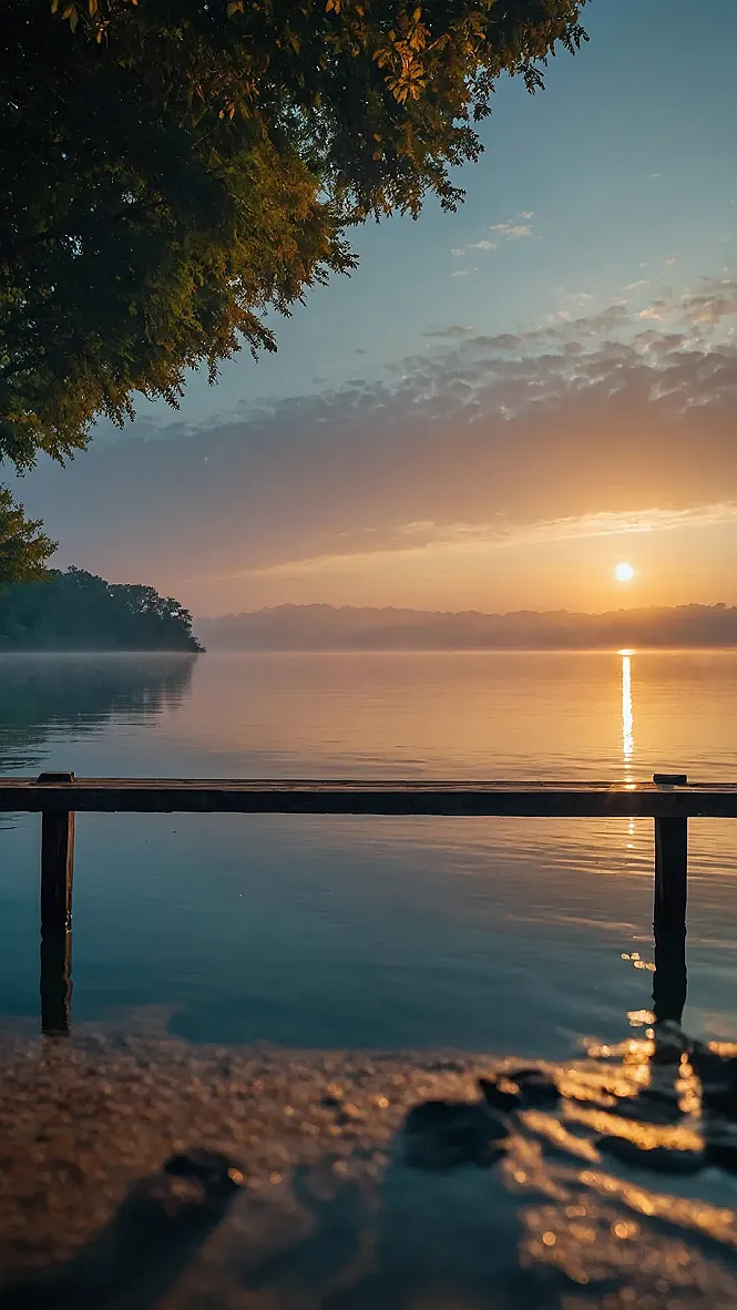 Morning Hues & Calm Views