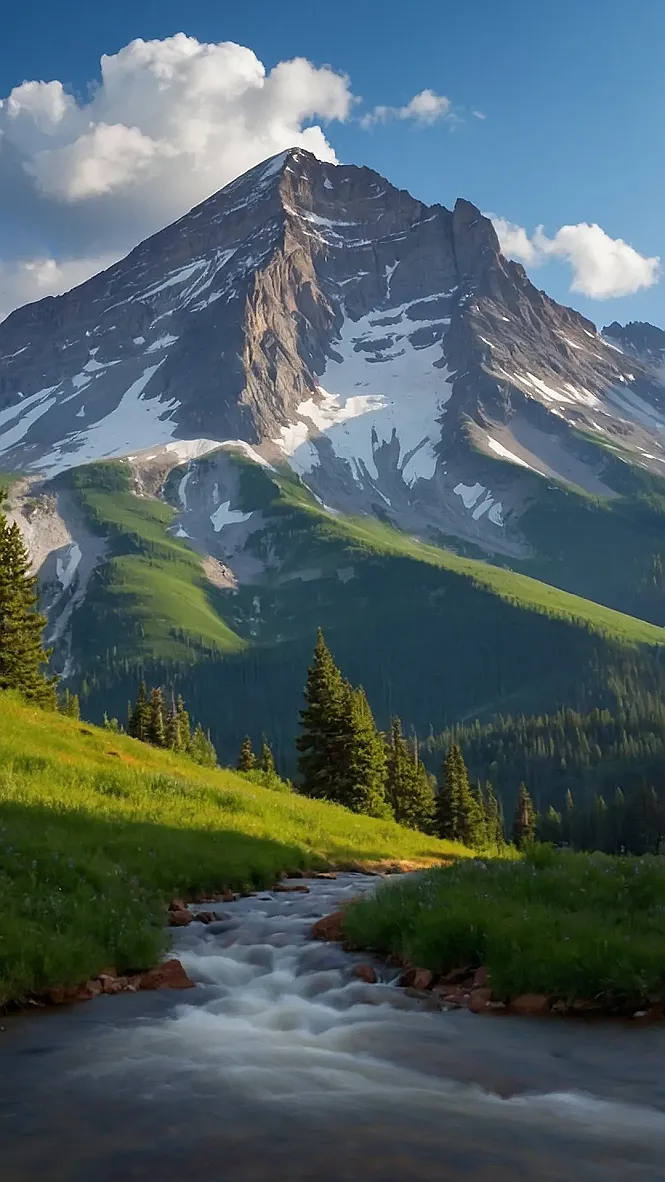 Nature's Highest Canvas