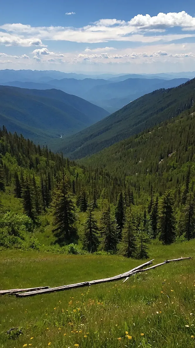 Celestial Mountain Vista
