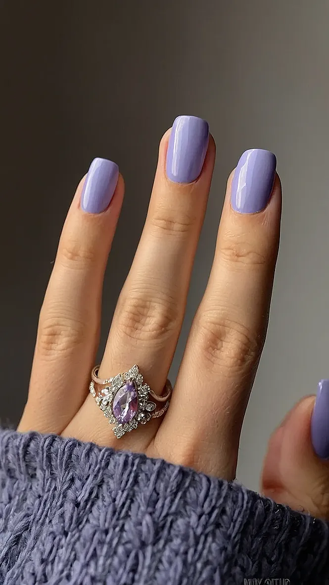 Lavender Luxe Nails