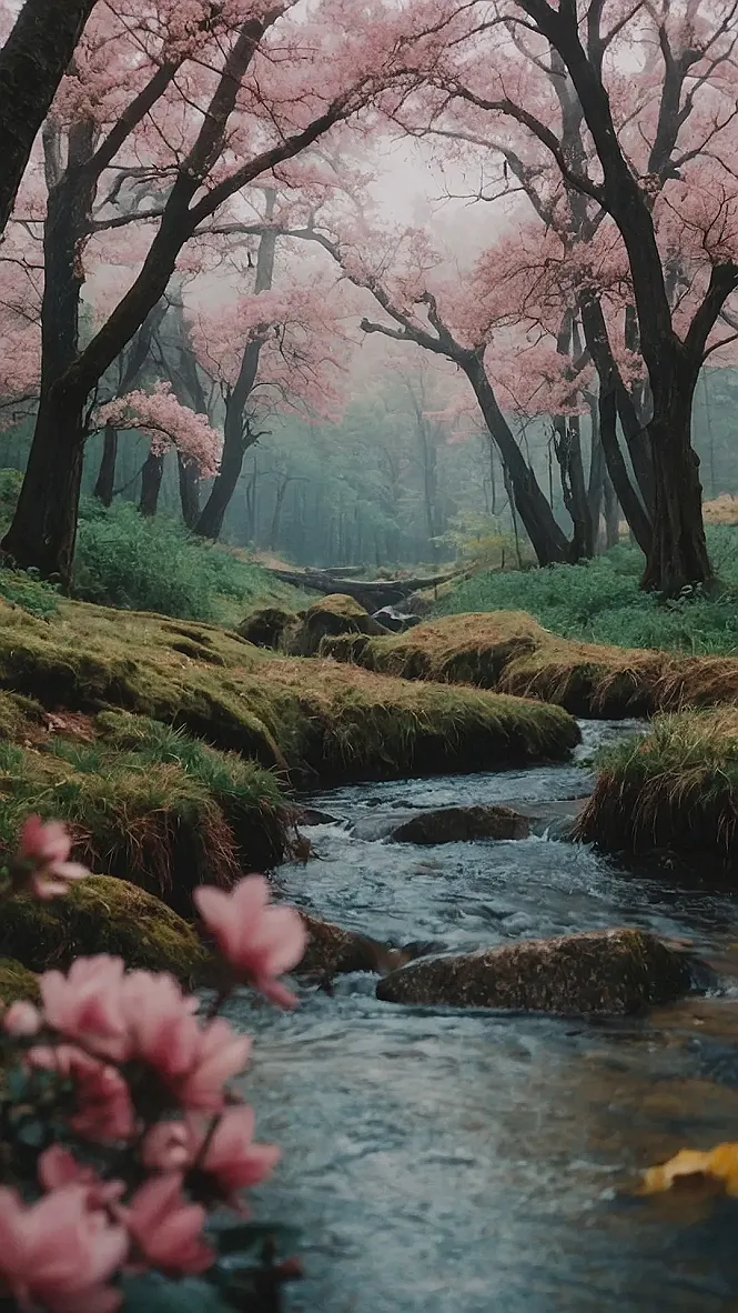 Poppy Sunset Symphony