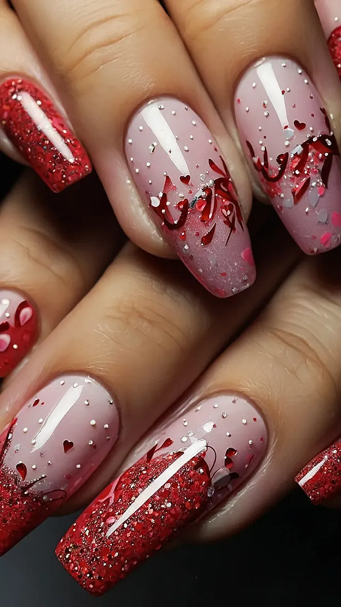 Valentine's Day Nail Glam