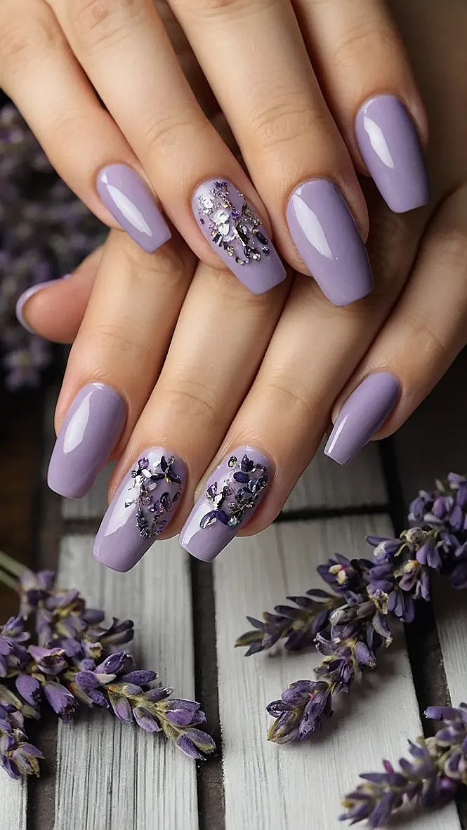 Illegal Lavender Nails
