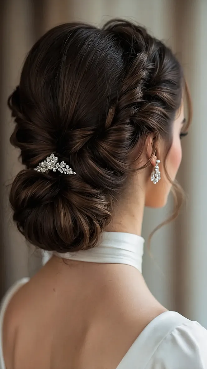 Minimalist Bridal Knot