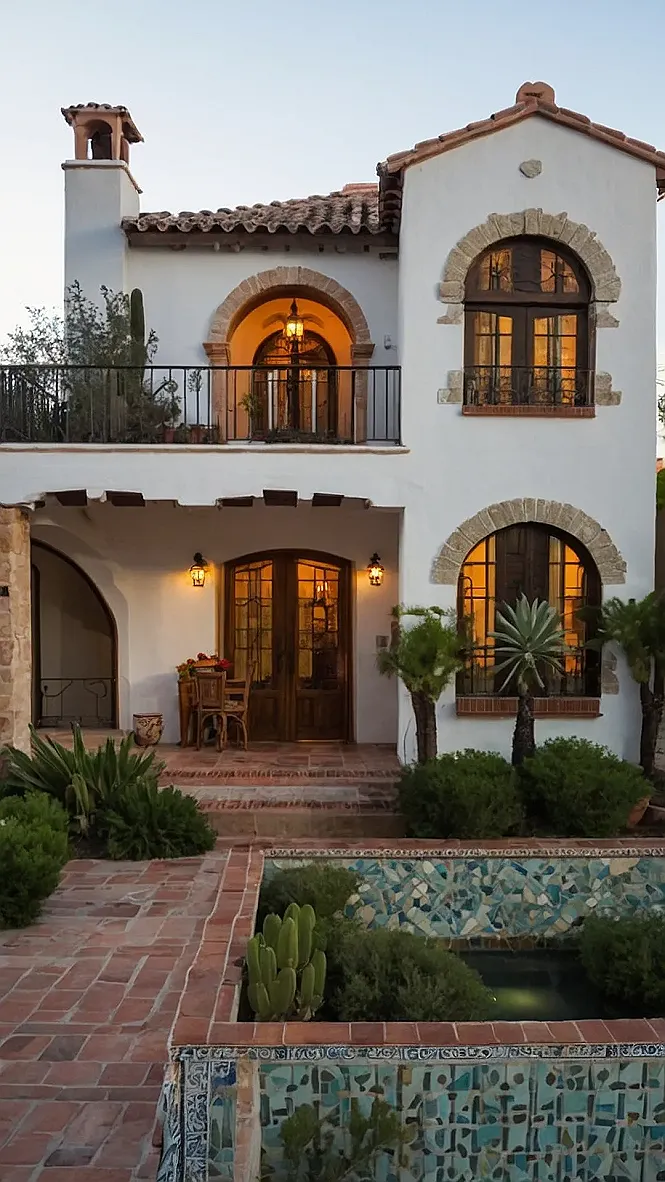 Spanish Mini-Mansions