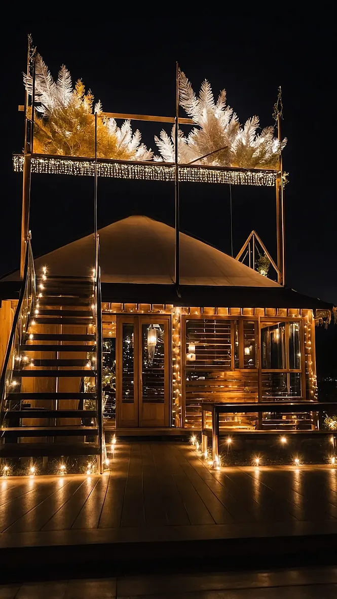 December's Radiant Canvas