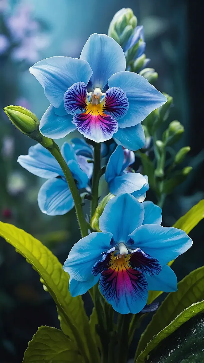 Vibrant Flower Splash