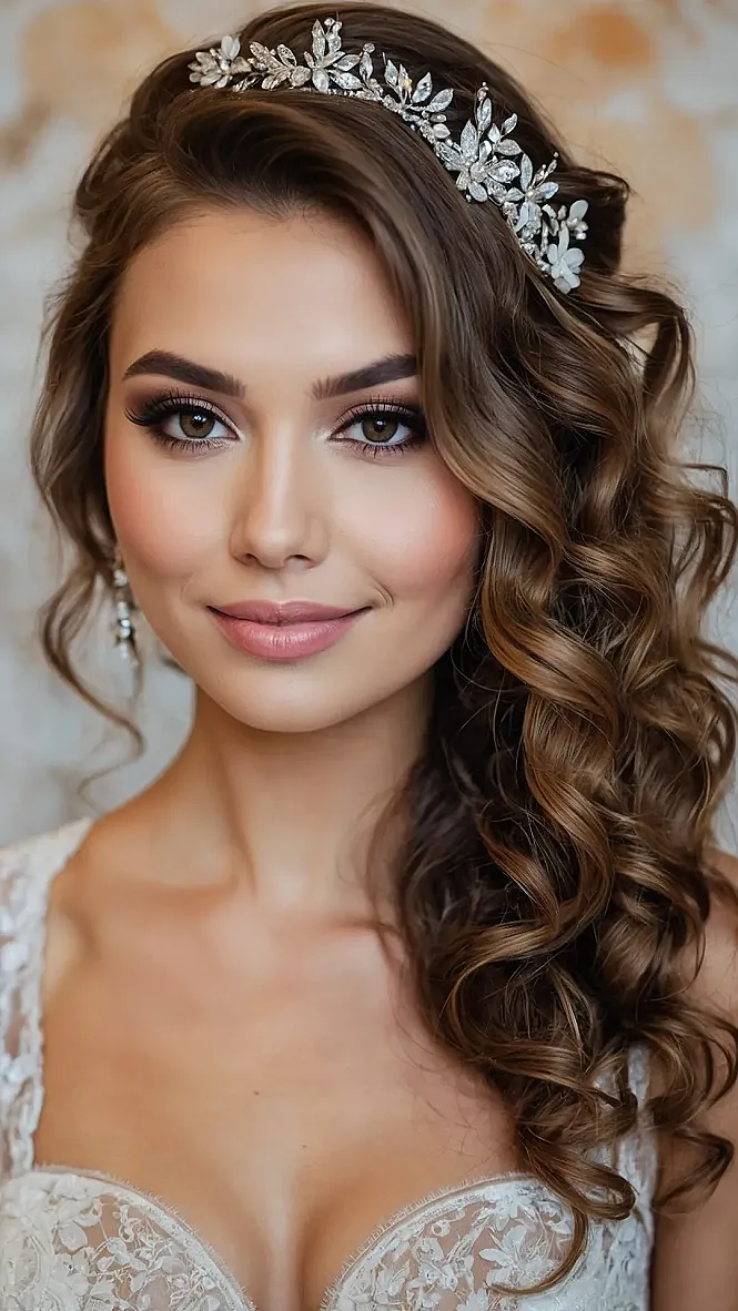 Whimsical Wedding Curls