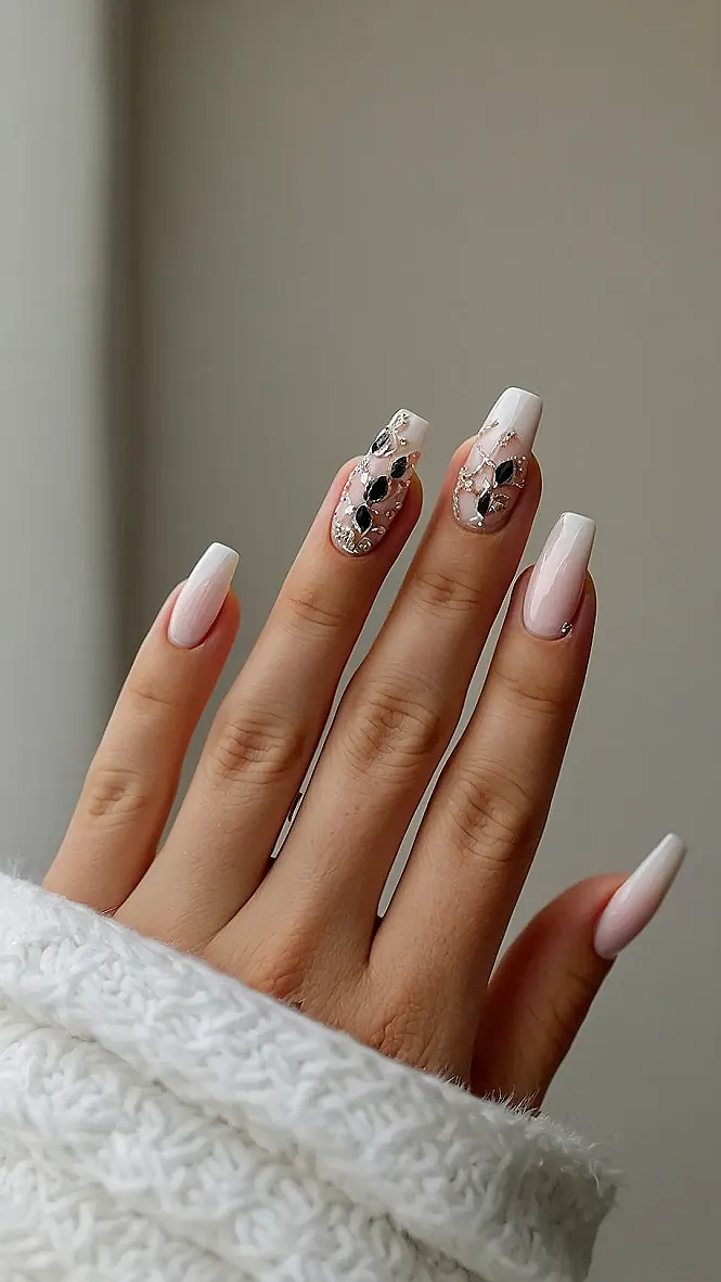 Glam Holiday Manicure