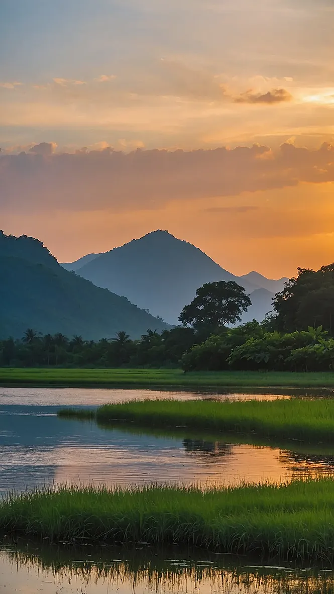 Glowing Screen, Sunny Scene