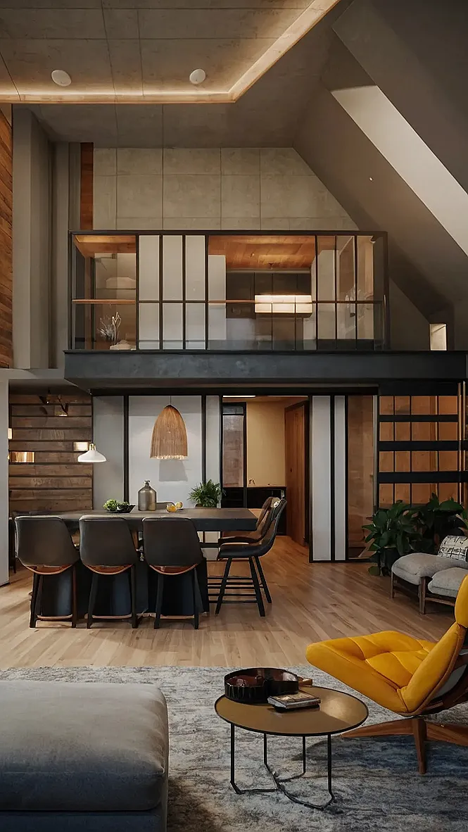 Modern Loft Design Ideas for Open Concept Living Spaces
