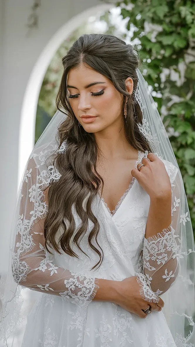 Layered Hair: A Bridal Statement