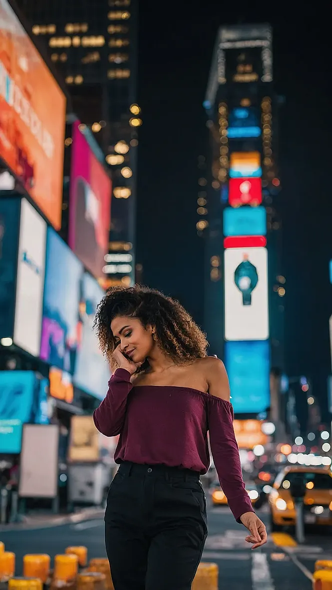 Golden Hour NYC Glow