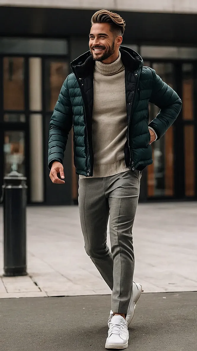 Winter Fashion Goals:  He's Got the Look!