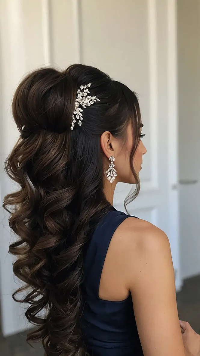 Half-Up, Dreamy Hair