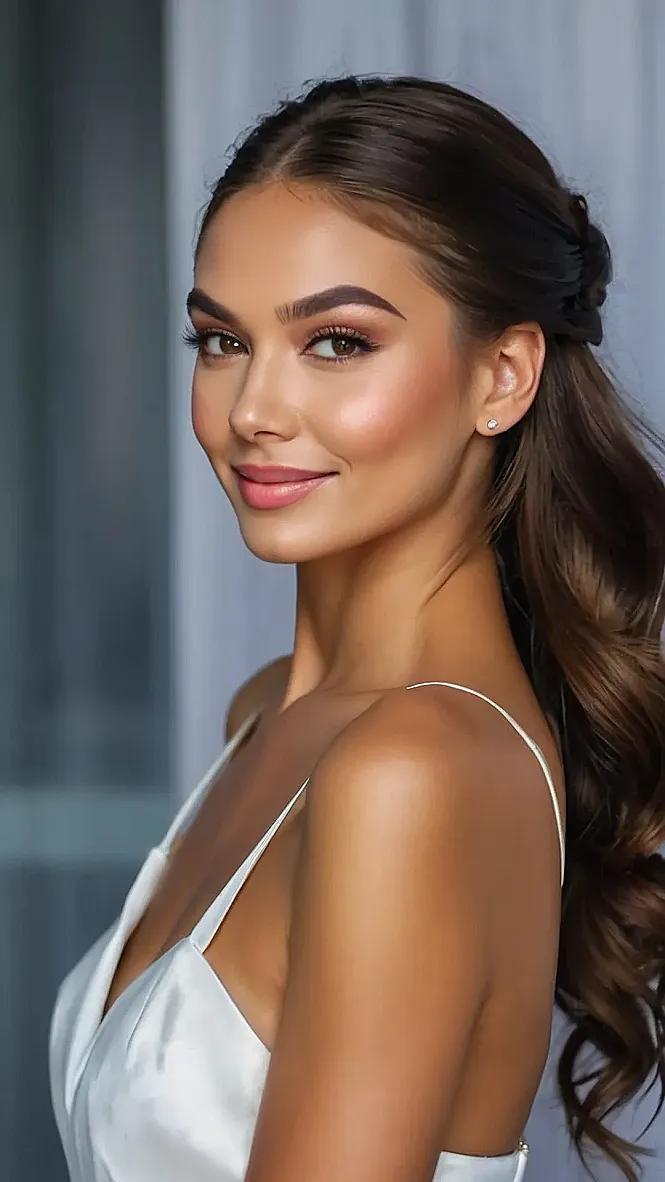 Sun-Kissed Wedding Locks