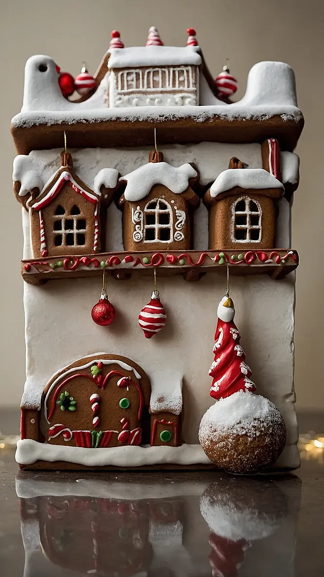 Sweetest Gingerbread Village