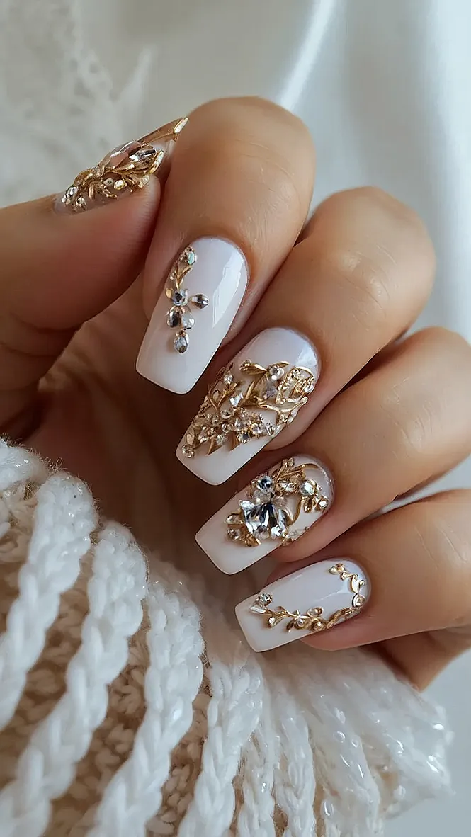 Holiday Nail Jewels