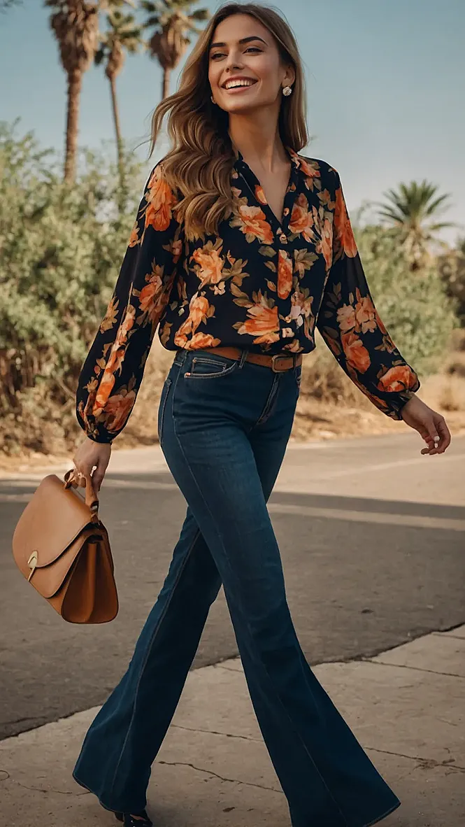Blouse Bloom Power