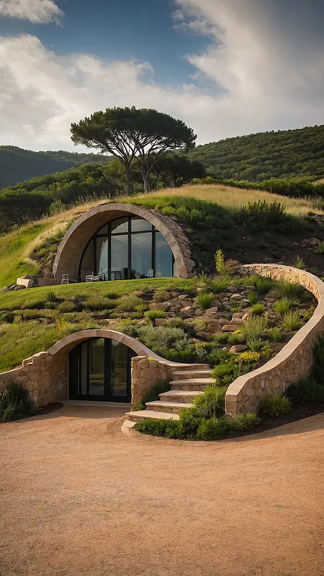 Homes Wearing The Earth