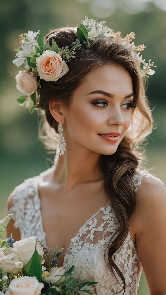 Summer Lovin' Bridal Hair