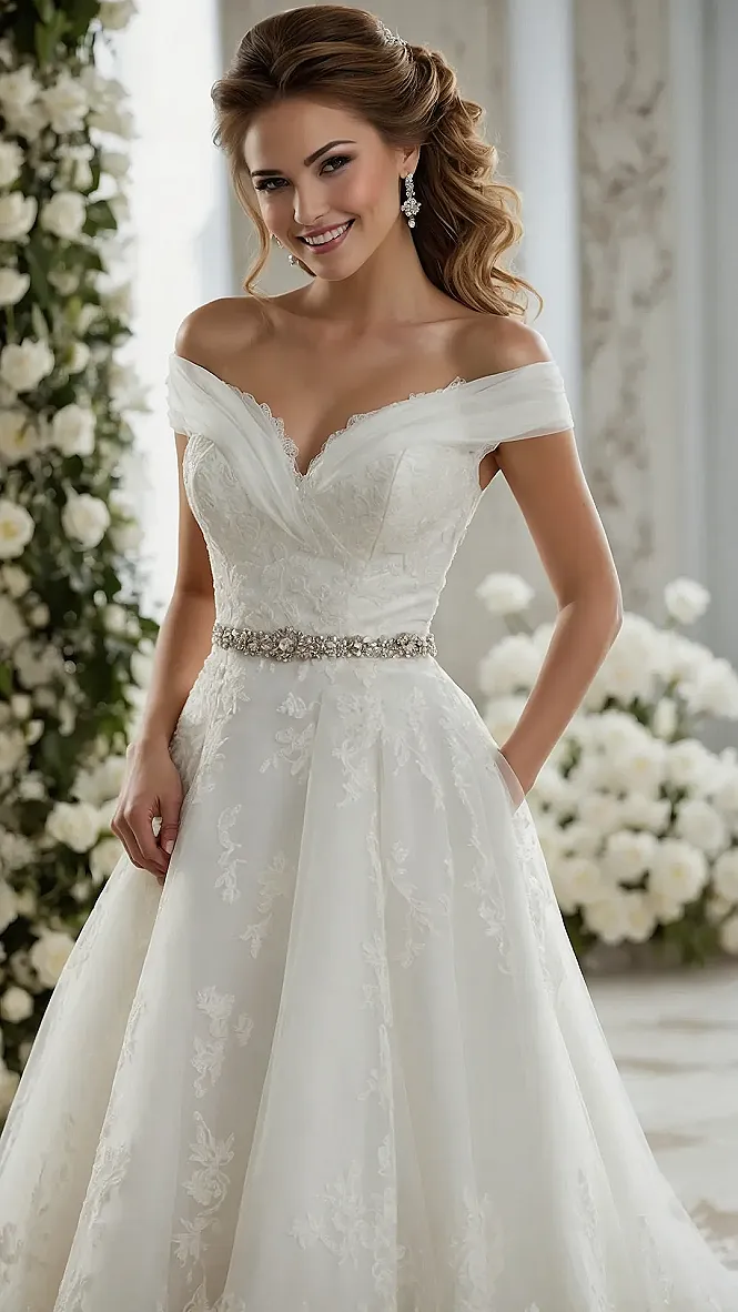 Graceful Bridal Flow