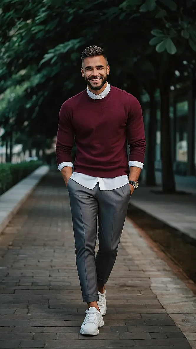 Winter Fashion:  He's Got the Effortless Look