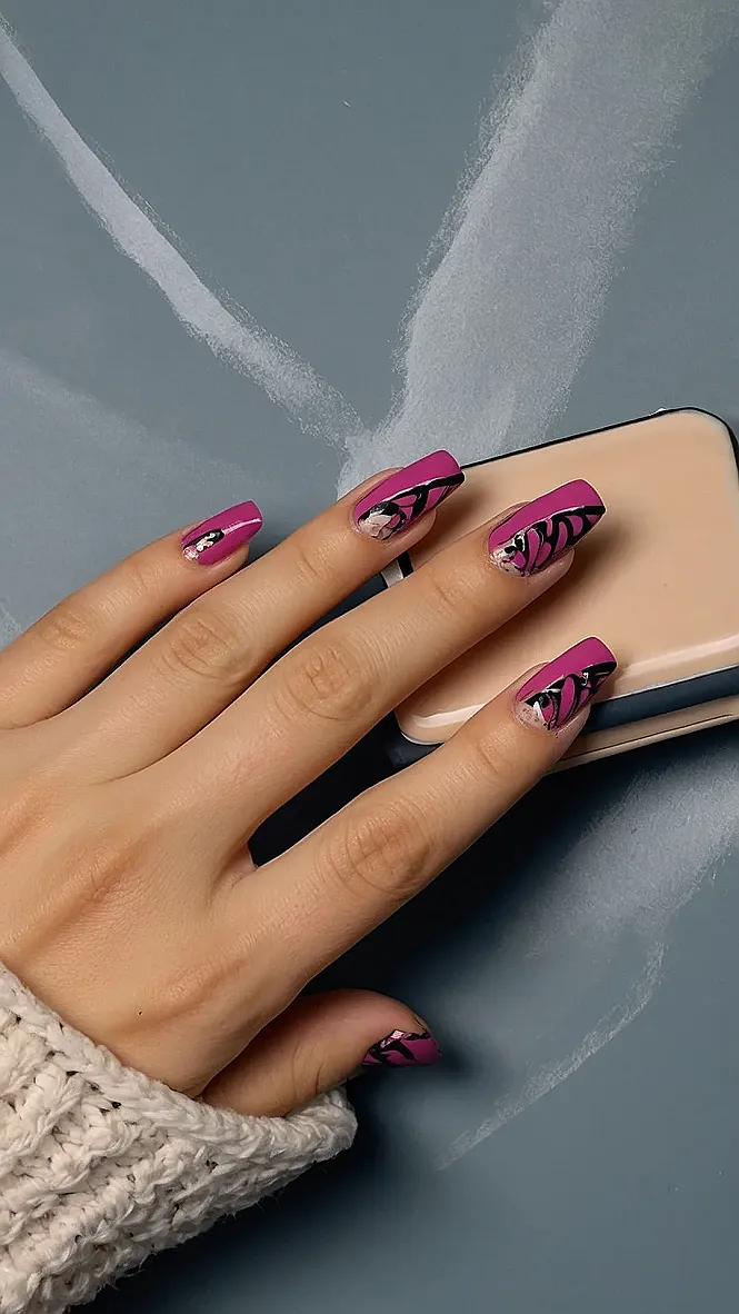 Pink Perfection Nails