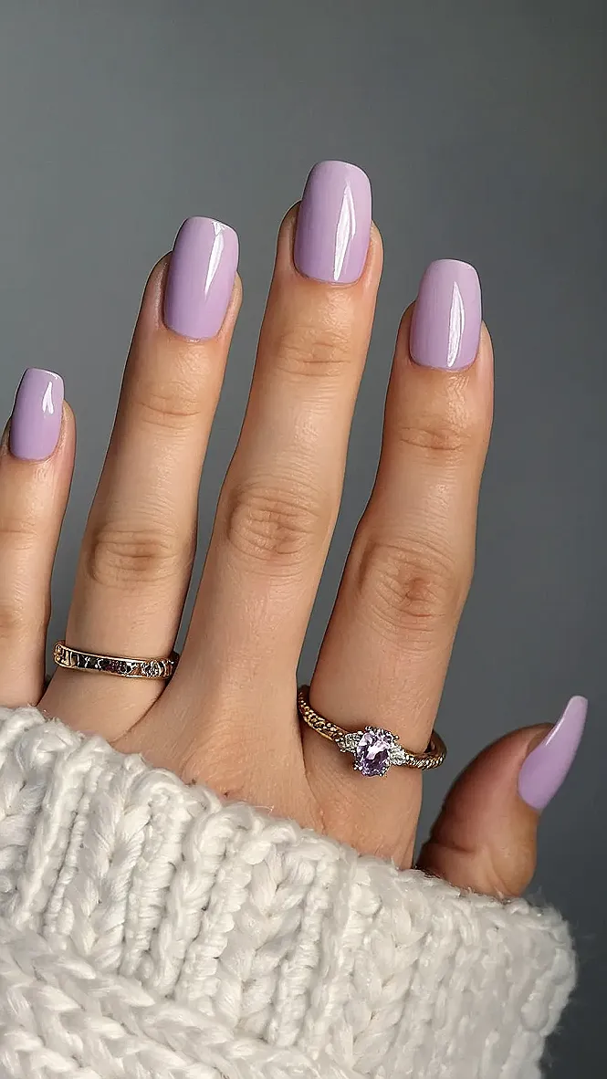 Lilac Luxe Nails