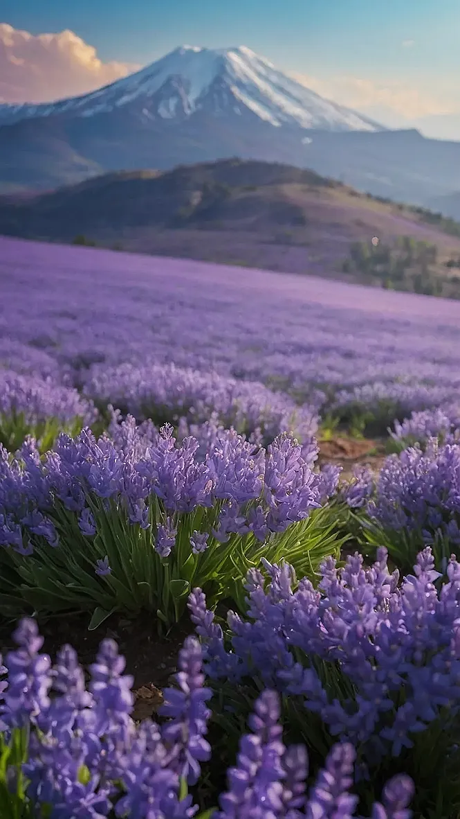 Lavender Cascade
