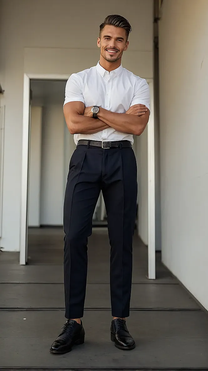 Effortless Edge: Your Smart Casual Key