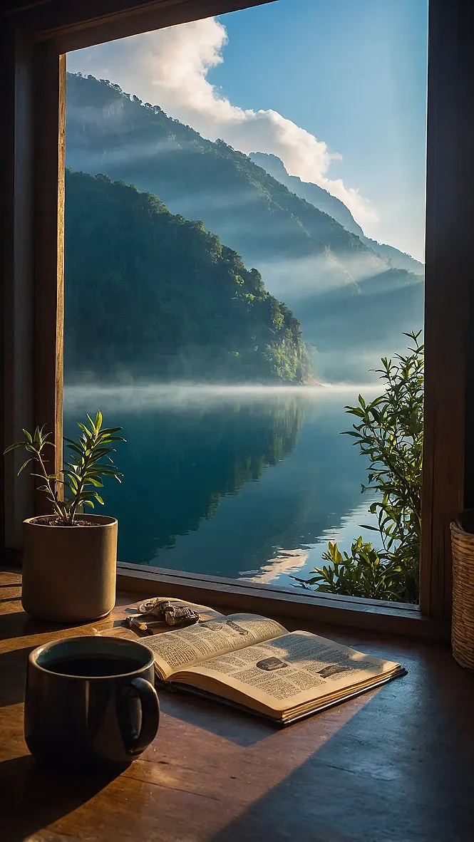 Morning's Gentle Unfold